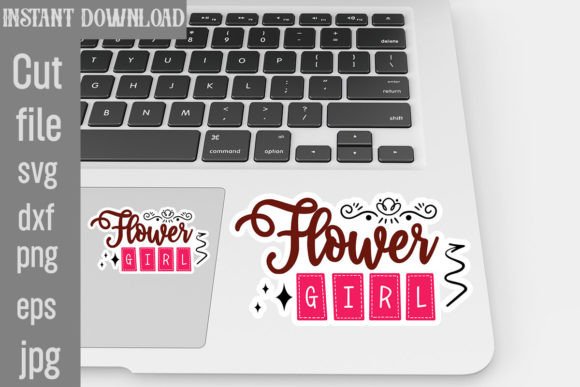 A Blogger's Toolkit: Flower Girl SVG Graphics for Editorial Crafts