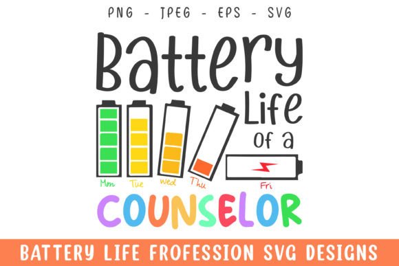 A Counselor's Battery Life: Humor in Crafts & Graphics