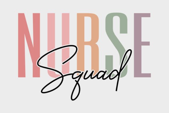 A Designer's Review of Retro Nurse Squad Graphics for Local Brands
