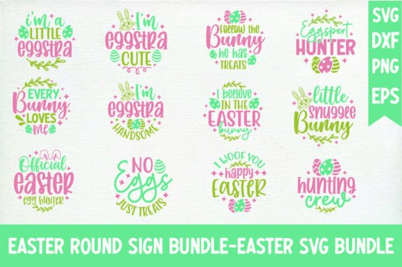 A Graphic Designer Reviews a Festive Easter Sign Bundle