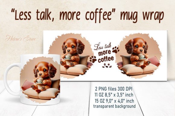 Adding a Cocker Spaniel Mug Design to Your Graphics Library