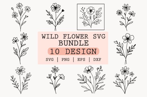 Beyond Crafts: The Wildflower SVG Bundle as a Publishing Asset
