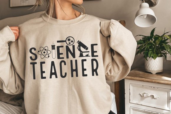 Crafting Brand Identity with Science Teacher Graphics