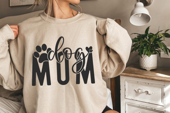 Dog Mom SVG Graphics for Crafting and Marketing