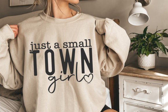 Evaluating the Just a Small Town Girl SVG for Brand Graphics